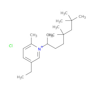 Pyridinium,5-ethyl-2-methyl-1-(1,4,4,6,6-pentamethylheptyl)-, chloride (1:1)