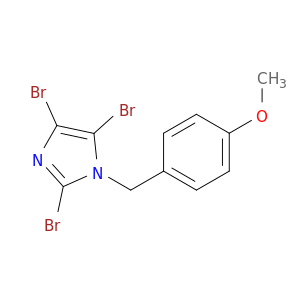 1H-Imidazole, 2,4,5-tribromo-1-[(4-methoxyphenyl)methyl]-