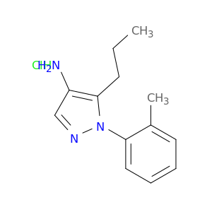 1-(2-Methylphenyl)-5-propyl-1H-pyrazol-4-amine Hydrochloride
