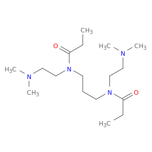 Propanamide, N,N'-1,3-propanediylbis[N-[2-(dimethylamino)ethyl]-