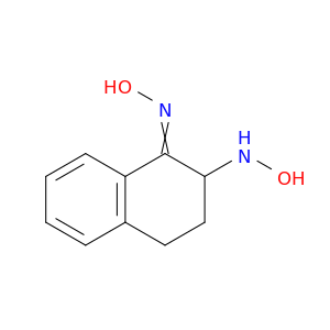 1(2H)-Naphthalenone, 3,4-dihydro-2-(hydroxyamino)-, oxime