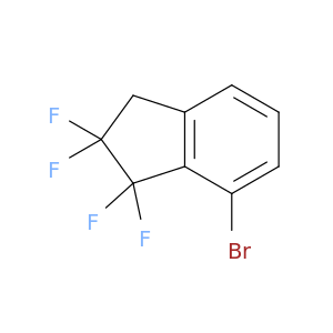 1H-Indene, 7-bromo-1,1,2,2-tetrafluoro-2,3-dihydro-