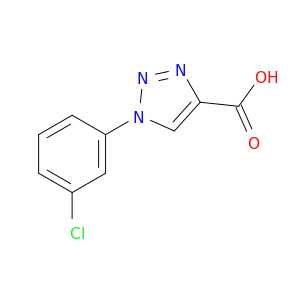 1-（3-氯苯基）-1H-1,2,3-三唑-4-羧酸