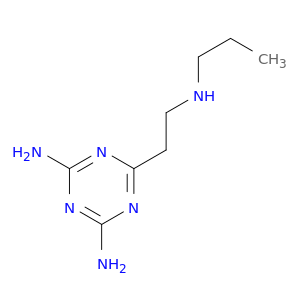 1,3,5-Triazine-2,4-diamine, 6-[2-(propylamino)ethyl]-