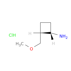 (1R,2S)-rel-2-(甲氧基甲基)环丁烷-1-胺盐酸盐