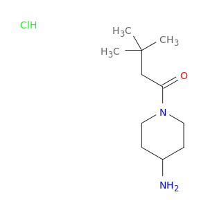 1-(4-Aminopiperidin-1-yl)-3,3-dimethylbutan-1-one Hydrochloride