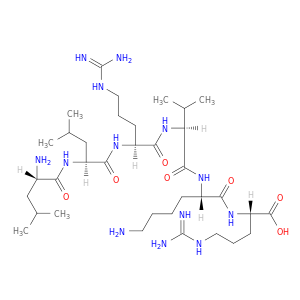 L-Arginine, L-leucyl-L-leucyl-L-arginyl-L-valyl-L-lysyl-