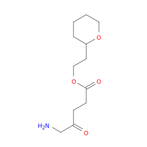 Pentanoic acid, 5-amino-4-oxo-, 2-(tetrahydro-2H-pyran-2-yl)ethyl ester