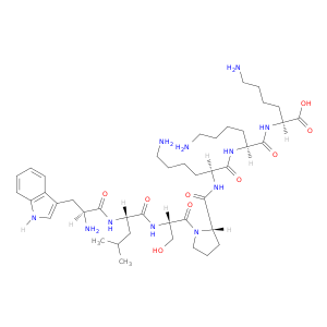 L-Lysine, L-tryptophyl-L-leucyl-L-seryl-L-prolyl-L-lysyl-L-lysyl-