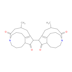 [9,9'-Bi-4,11-propano-4H-cyclopent[e]azecine]-5,5',10,10'(1H,1'H,6H,6'H)-tetrone,2,2',3,3',7,7',8,8',9,9',11,11'-dodecahydro-7,7'-dimethyl- (9CI)