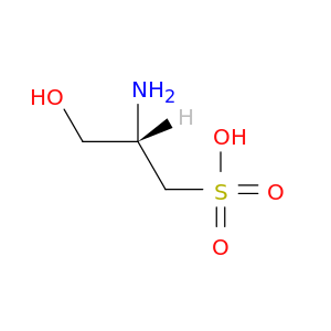 1-Propanesulfonic acid,2-amino-3-hydroxy-, (2S)-