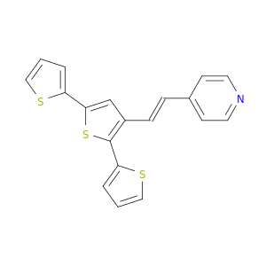 Pyridine, 4-[(1E)-2-[2,2':5',2''-terthiophen]-3'-ylethenyl]-