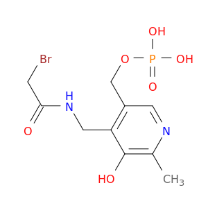 (4-{[(bromoacetyl)amino]methyl}-5-hydroxy-6-methylpyridin-3-yl)methyl dihydrogen phosphate