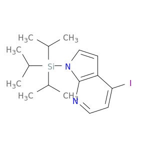 1H-Pyrrolo[2,3-b]pyridine, 4-iodo-1-[tris(1-methylethyl)silyl]-