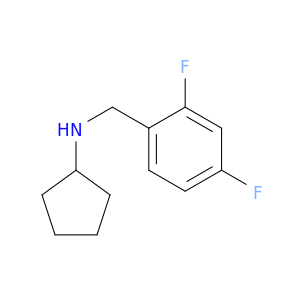 N-[(2,4-Difluorophenyl)methyl]cyclopentanamine