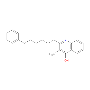 4-Quinolinol, 3-methyl-2-(6-phenylhexyl)-