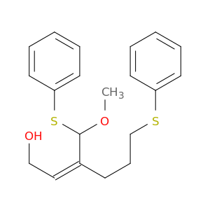 2-Hexen-1-ol, 3-[methoxy(phenylthio)methyl]-6-(phenylthio)-, (Z)-