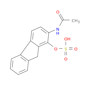 Acetamide, N-[1-(sulfooxy)-9H-fluoren-2-yl]-