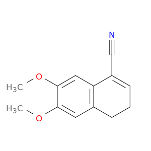 1-Naphthalenecarbonitrile, 3,4-dihydro-6,7-dimethoxy-