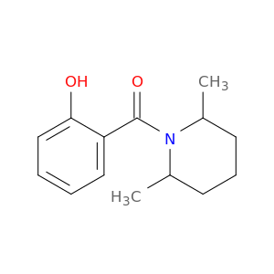 Piperidine, 1-(2-hydroxybenzoyl)-2,6-dimethyl-