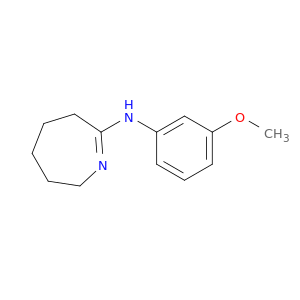 N-(3-methoxyphenyl)-3,4,5,6-tetrahydro-2H-azepin-7-amine