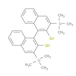 [1,1'-Binaphthalene]-2,2'-dithiol,3,3'-bis(trimethylsilyl)-