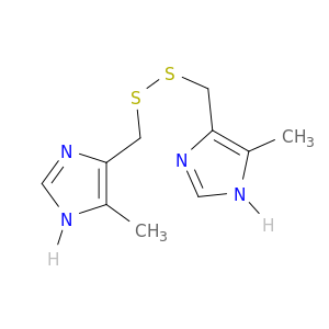 1H-Imidazole, 4,4'-[dithiobis(methylene)]bis[5-methyl-