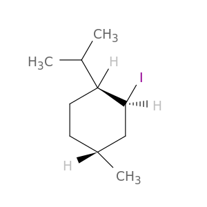 Cyclohexane, 2-iodo-4-methyl-1-(1-methylethyl)-, (1S,2S,4R)-
