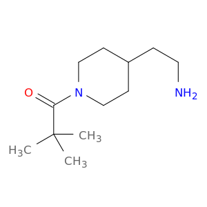1-(4-(2-Aminoethyl)piperidin-1-yl)-2,2-dimethylpropan-1-one