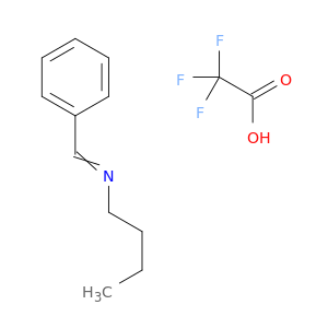 1-Butanamine, N-(phenylmethylene)-, trifluoroacetate