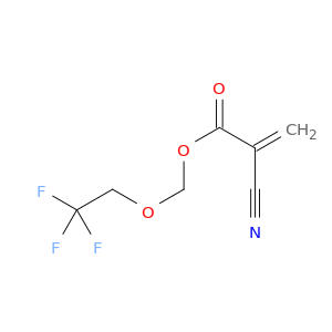 2-Propenoic acid, 2-cyano-, (2,2,2-trifluoroethoxy)methyl ester