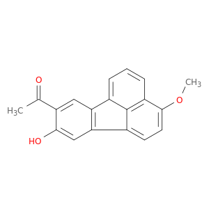 Ethanone, 1-(9-hydroxy-3-methoxy-8-fluoranthenyl)-