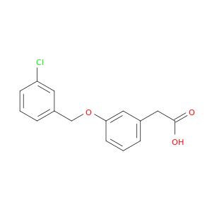 2-{3-[(3-chlorophenyl)methoxy]phenyl}acetic acid