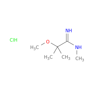 2-methoxy-N,2-dimethylpropanimidamide hydrochloride
