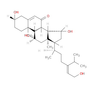 (3S,8R,9S,10R,11R,13R,14S,15R,17R)-3,11,15-trihydroxy-17-[(E,2R)-7-hydroxy-5-propan-2-yl-hept-5-en-2-yl]-10,13-dimethyl-1,2,3,4,8,9,11,12,14,15,16,17-dodecahydrocyclopenta[a]phenanthren-7-one