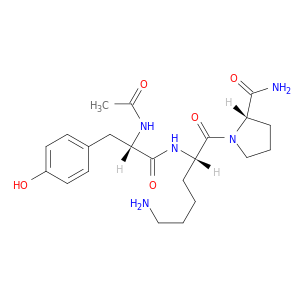 L-Prolinamide, N-acetyl-L-tyrosyl-L-lysyl-
