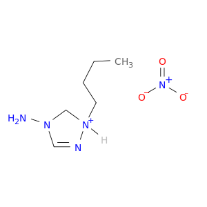 1H-1,2,4-Triazolium, 4-amino-1-butyl-, nitrate