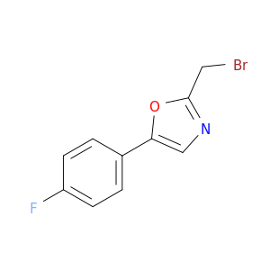 2-(溴甲基)-5-(4-氟苯基)恶唑