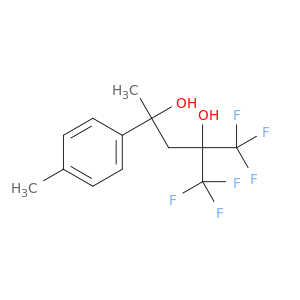 2,4-Pentanediol,1,1,1-trifluoro-4-(4-methylphenyl)-2-(trifluoromethyl)-