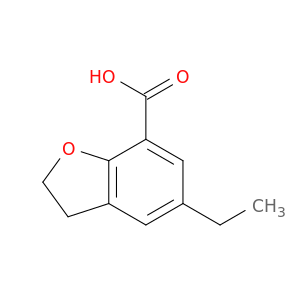 5-乙基-2,3-二氢-7-苯并呋喃羧酸