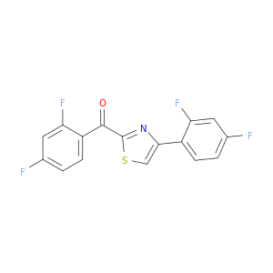 Methanone, (2,4-difluorophenyl)[4-(2,4-difluorophenyl)-2-thiazolyl]-