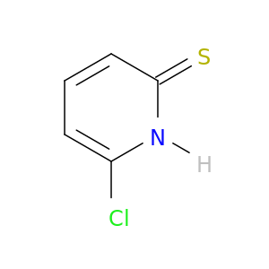2(1H)-Pyridinethione, 6-chloro-