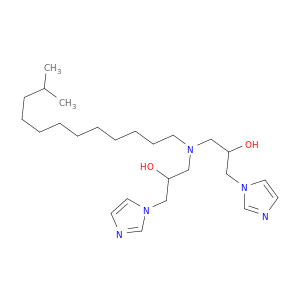 ALPHA,ALPHA'-[(ISOTRIDECYLIMINO)BIS(METHYLENE)]BIS(1H-IMIDAZOLE-1-ETHANOL)
