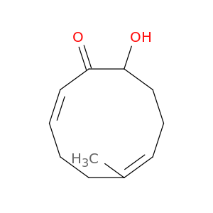 2,6-Cyclodecadien-1-one, 10-hydroxy-6-methyl-, (Z,E)-