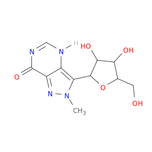 9-[3,4-dihydroxy-5-(hydroxymethyl)oxolan-2-yl]-8-methyl-2,4,7,8-tetrazabicyclo[4.3.0]nona-3,6,9-trien-5-one