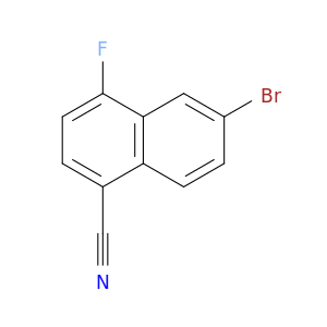 6-Bromo-4-Fluoro-1-Naphthalencarbonitrile
