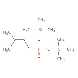 Phosphonic acid, (3-methyl-2-butenyl)-, bis(trimethylsilyl) ester