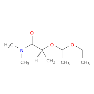 Propanamide, 2-(1-ethoxyethoxy)-N,N-dimethyl-, (2S)-