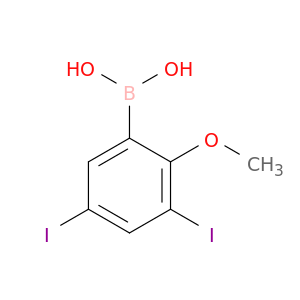 3,5-二碘-2-甲氧基苯硼酸
