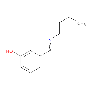 Phenol, 3-[(butylimino)methyl]-